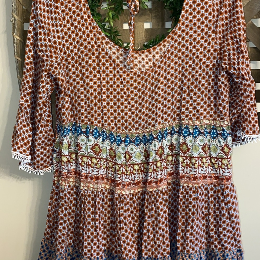 Bohemian Patterned top - Picture 5 of 5